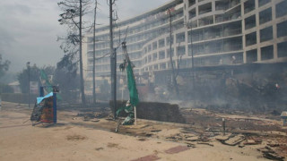 Самоделна бомба и пожар в Слънчев бряг
