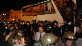СДВР: В автобуса на протестите от 23-и не е имало полицаи