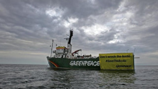 Грийнпийс атакува Роснефт в Баренцово море