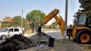 Асфалтират улици в Лозница след изграждане на ВиК мрежа
