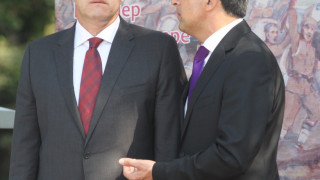 Министри и президент наблюдават учението на полигона в Шабла