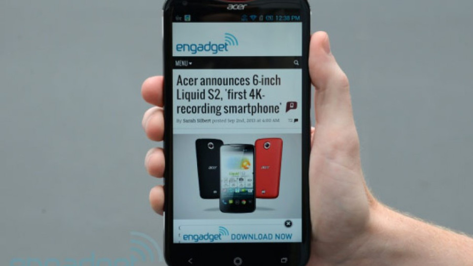 Acer представи 6-инчов смартфон | StandartNews.com