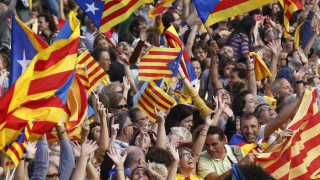 Каталунци искат независимост с 400 км жива верига