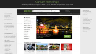 Groupon има нов сайт за пръв път от създаването си