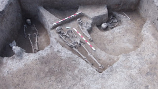 Откриха 376 гроба от различни епохи край Русе 