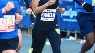 Пам Андерсън пробяга маратона в Ню Йорк