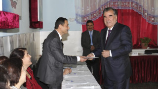 Президентът на Таджикистан бе преизбран