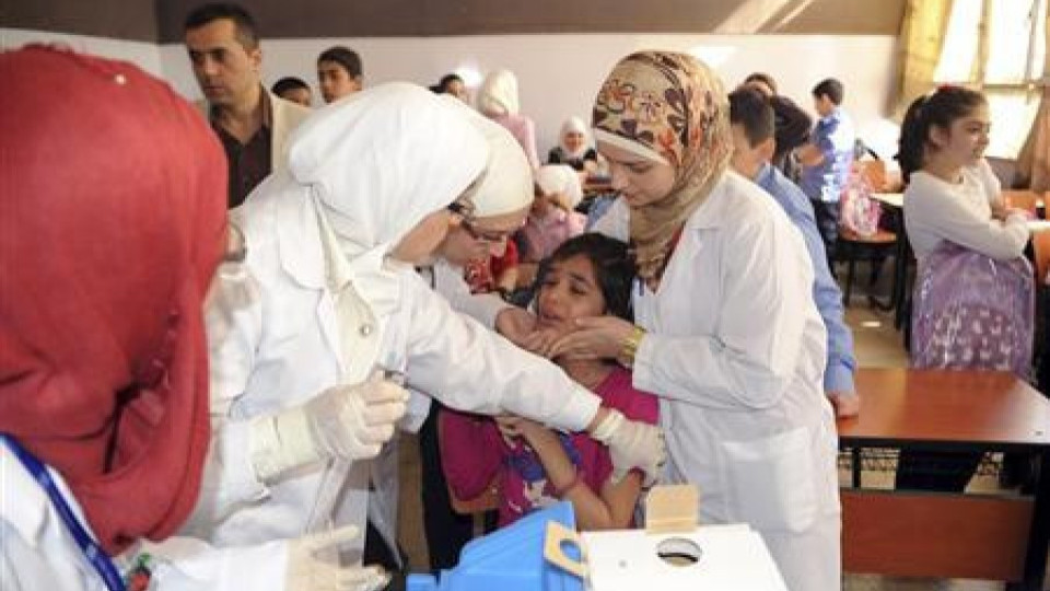 Спешни ваксини заради паралич от Сирия | StandartNews.com