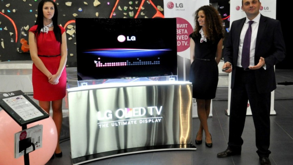 Първият в света извит телевизор вече е в България  | StandartNews.com