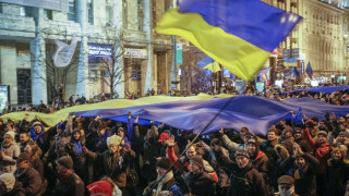 Студентите се присъединиха към протестите в Киев