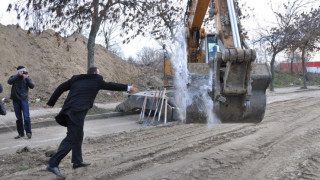 Направиха първа копка за обновлението на водния цикъл на Видин