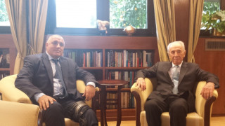 Бойко Борисов се срещна с президента на Израел Шимон Перес