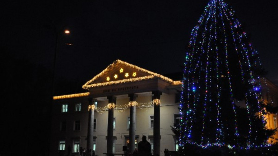 Грейнаха светлините на 20-метрово коледно дърво в Кърджали | StandartNews.com