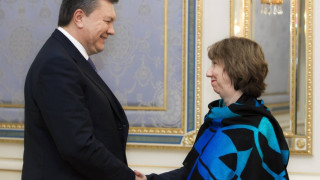 Аштън: Янукович ще подпише договора за ЕС