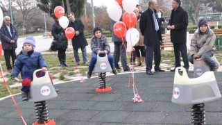 "Енергийна" детска площадка за децата на Кърджали