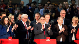 Социалдемократите влизат в коалиция с Меркел
