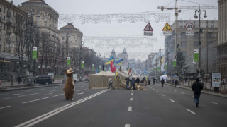 Национална стачка блокира Украйна след НГ