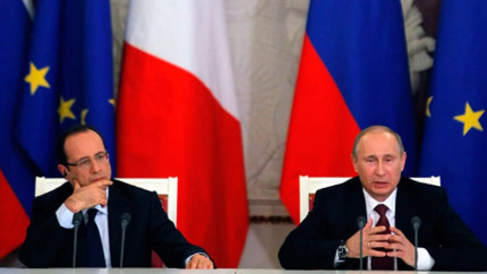 Путин и Оланд се споразумяха за борбата с тероризма | StandartNews.com