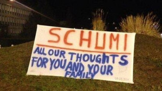 Мълчаливо бдение за рождения ден на Шумахер