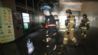 Пожар в автобусен терминал взе 7 жертви в Южна Корея