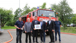 Германска община дари пожарна на село Чупрене