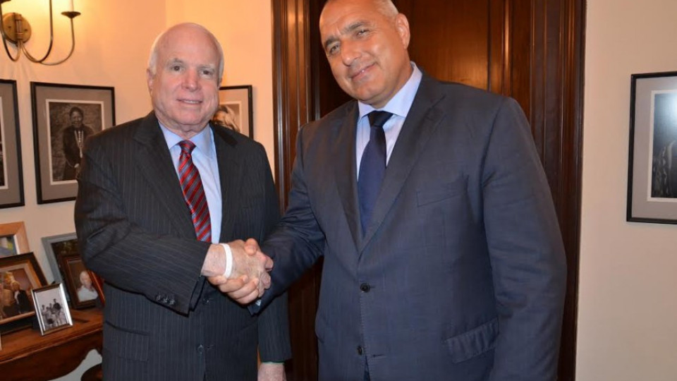 Борисов и Маккейн обсъдиха "Южен поток" | StandartNews.com