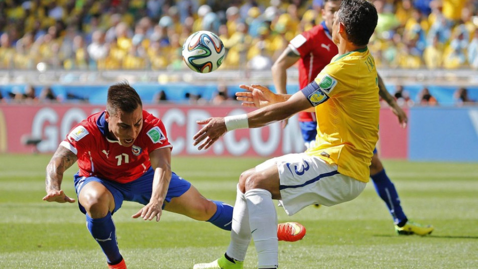 Бразилия с трудна победа над Чили в първия осминафинал | StandartNews.com