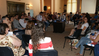 Млади социалисти слушаха Нидал Алгафари във Велико Търново