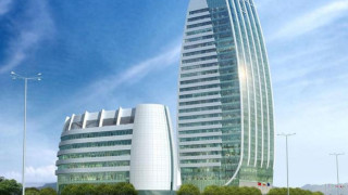 Завършват първия небостъргач в София