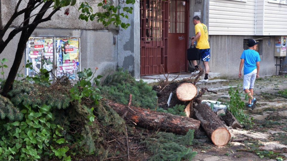 Продължава отстраняването на щетите в София | StandartNews.com