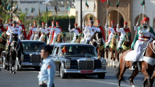 Новият крал на Испания пристигна на посещение в Мароко
