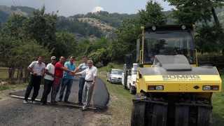 Асфалтират пътя към язовир „Боровица“