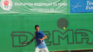 Александър Лазаров и Зиновия Ванева на полуфинал на Dema Cup