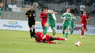 ЦСКА вкара единия гол за победата на Лудогорец