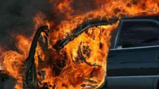 Автомобил се запали на магистрала "Тракия"