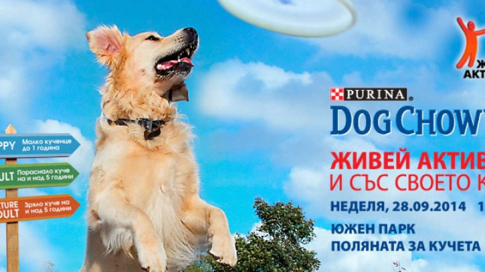 „ЖИВЕЙ АКТИВНО! и със своето куче" ще се състои утре в столицата | StandartNews.com
