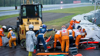 Жул Бианки е в болница след катастрофа на Гран При на Япония