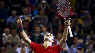 Федерер спечели първа титла в Шанхай