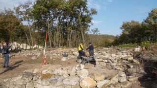 За първи път на терен археолози откриха колан на старобългарски воин