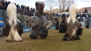 Чужденци стават кукери в село Крупник