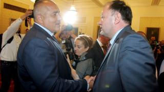 Бойко и Миков на кафе днес