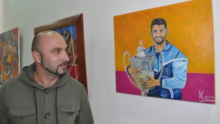 Художник занесе в Хасковска галерия портрет на Григор