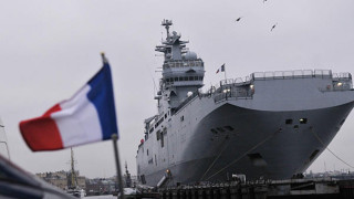Франция спря доставката на корабите "Мистрал" за неопределено време