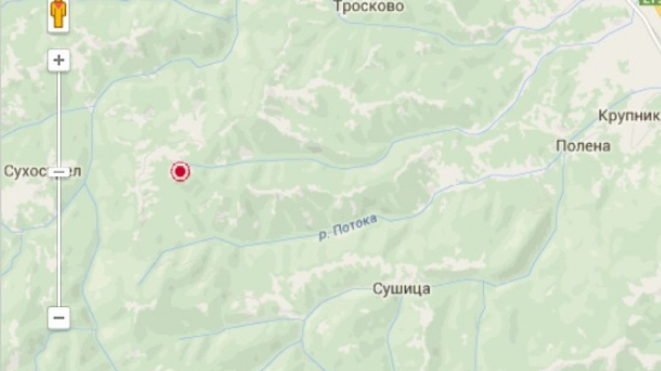 Лек трус от 2,6 по Рихтер усетиха в Симитли | StandartNews.com