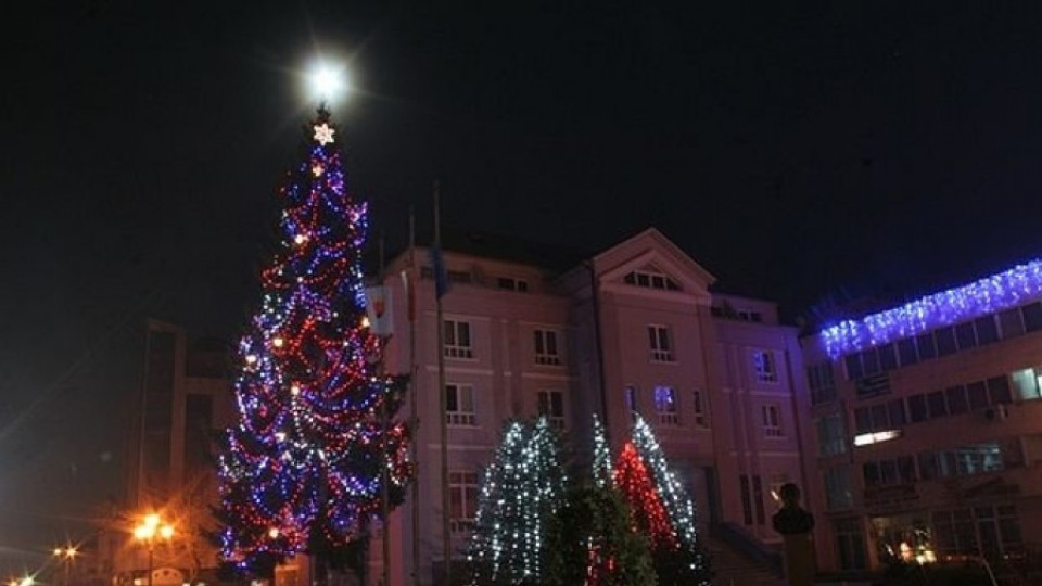 Кмет пали 10 000 лампички върху елха | StandartNews.com