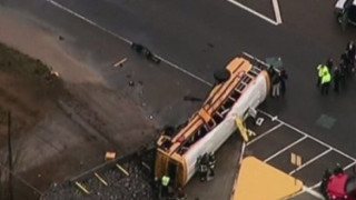 Катастрофа между два автобуса в САЩ взе жертви