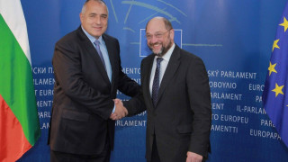 Шулц: Европейският парламент подкрепя българското правителство
