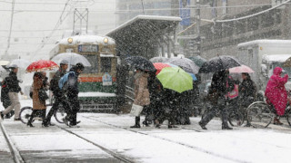 Снежната буря в Япония взе пет жертви