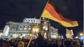Пореден антиимигрантски протест беляза Дрезден