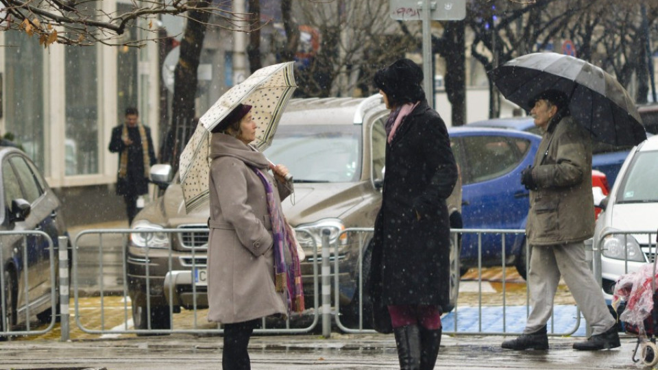 Дъжд и сняг в неделя  | StandartNews.com